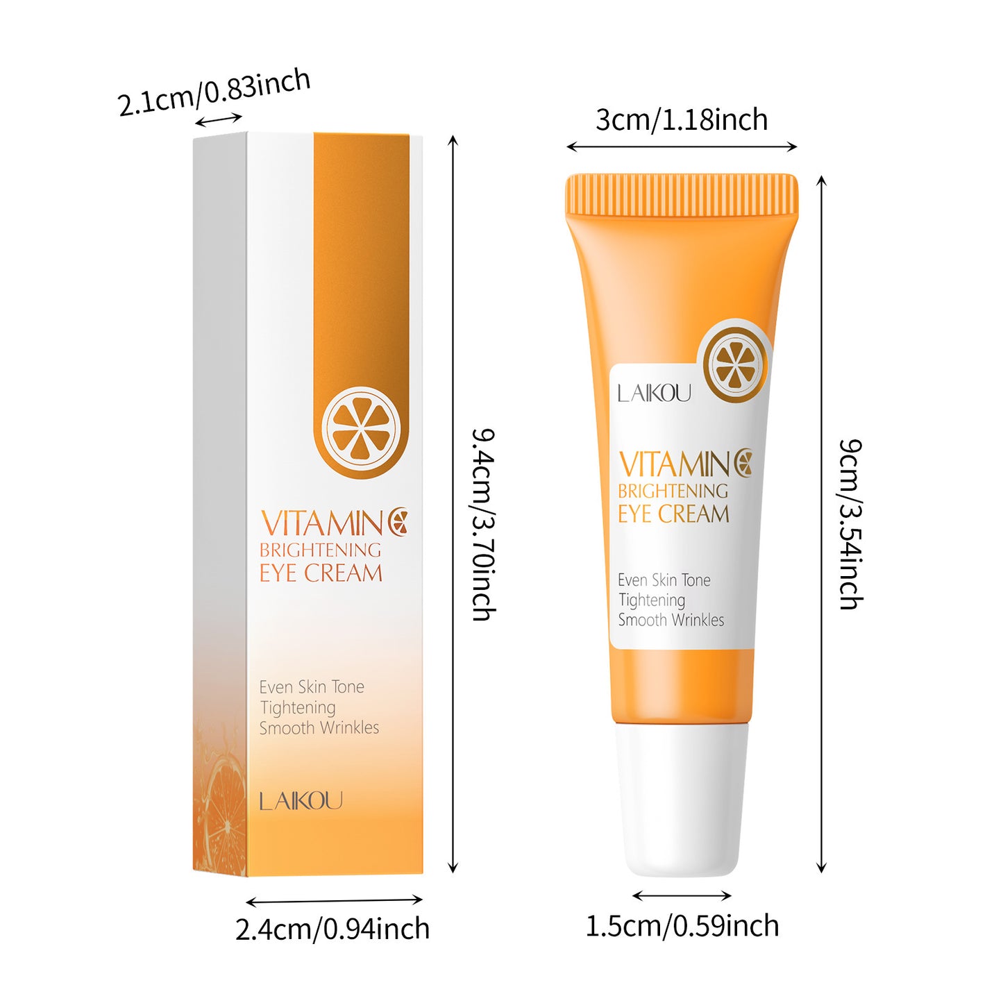 Vitamin C Eye Cream 15g Moisturizing Skin Care Around Eyes